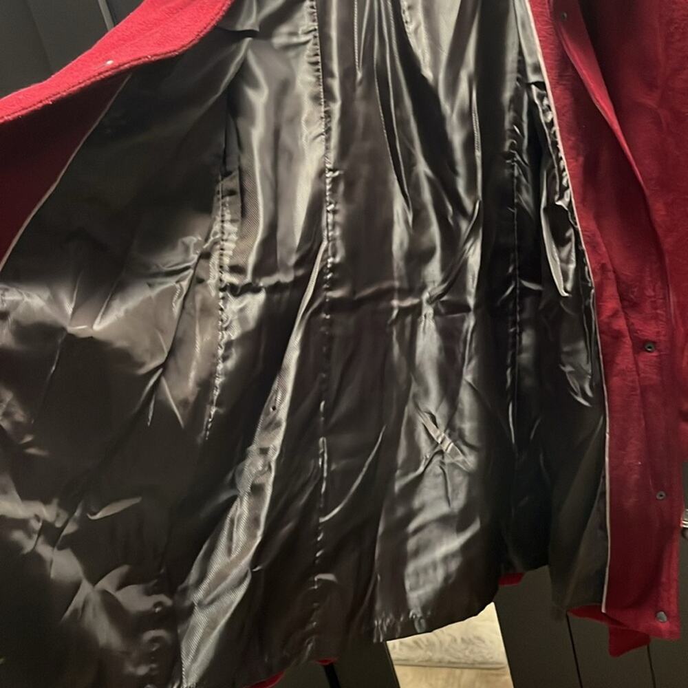 Dark Red/Maroon Ck Wool Jacket - image 8